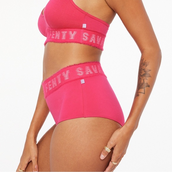 Savage X Fenty Other - CLF Forever Savage Millennial Pink Cheeky Booty Short by Savage X Fenty